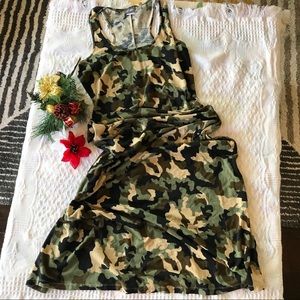 DOTS LONG DRESS SIZE L🍒🍒